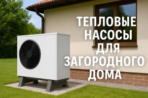 Тепловые насосы для загородного дома: принципы работы, эффективность и технологии нового поколения