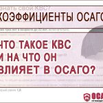 Коэффициент возраст стаж в ОСАГО
