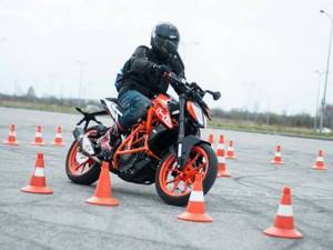 Обучение вождению на мотоцикле