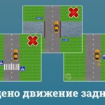 Задний ход запрещен